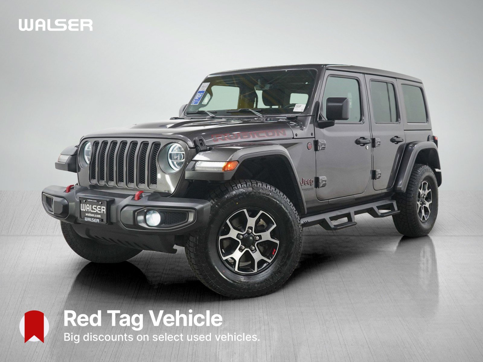 Used 2021 Jeep Wrangler Unlimited Rubicon w/ Uconnect 4C Nav & Sound Group AWD/4WD image 1