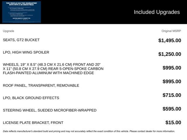 Certified 2022 Chevrolet Corvette Stingray Preferred Cpe w/ 2LT image 8
