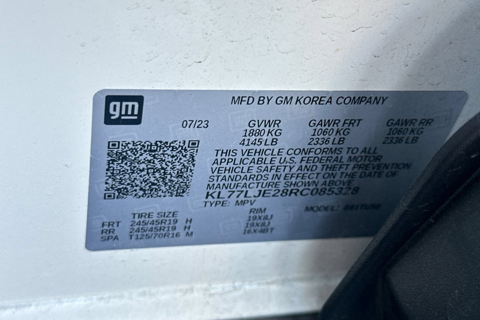 Used 2024 Chevrolet Trax RS w/ Sunroof Package FWD image 52