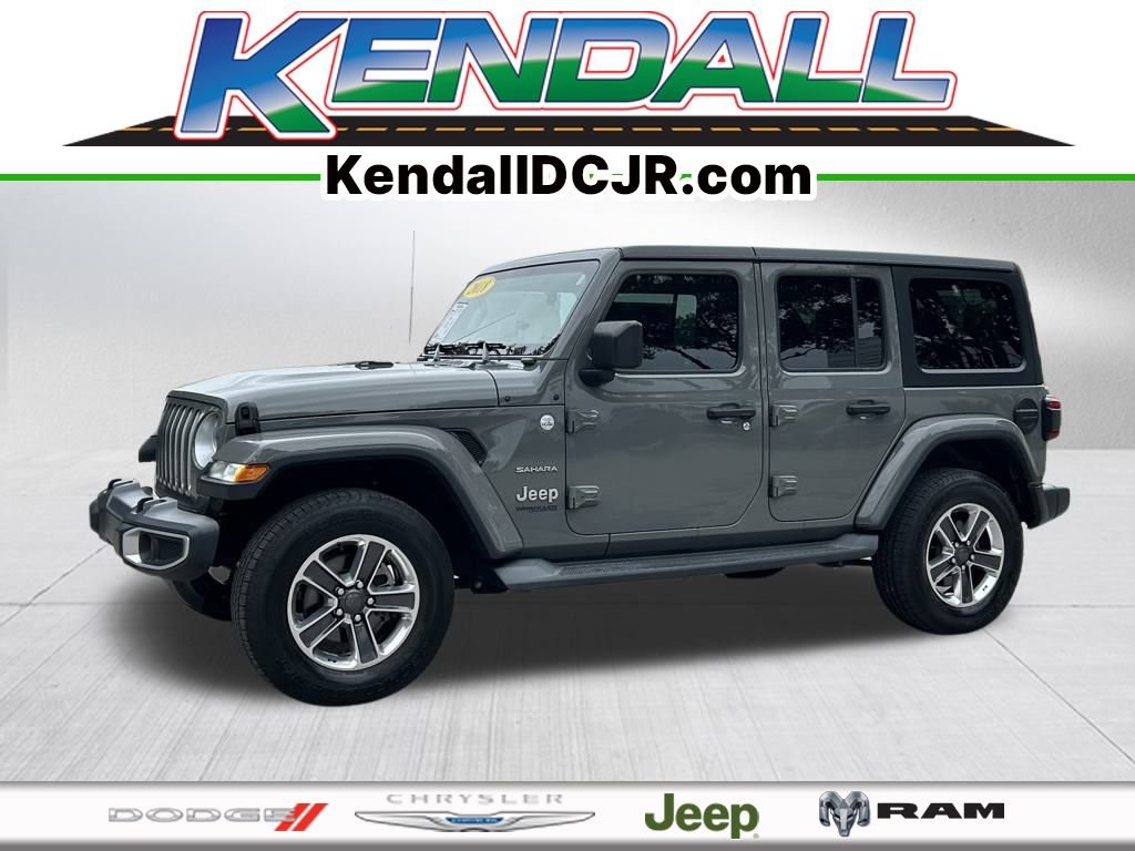 Certified 2018 Jeep Wrangler Unlimited Sahara image 1