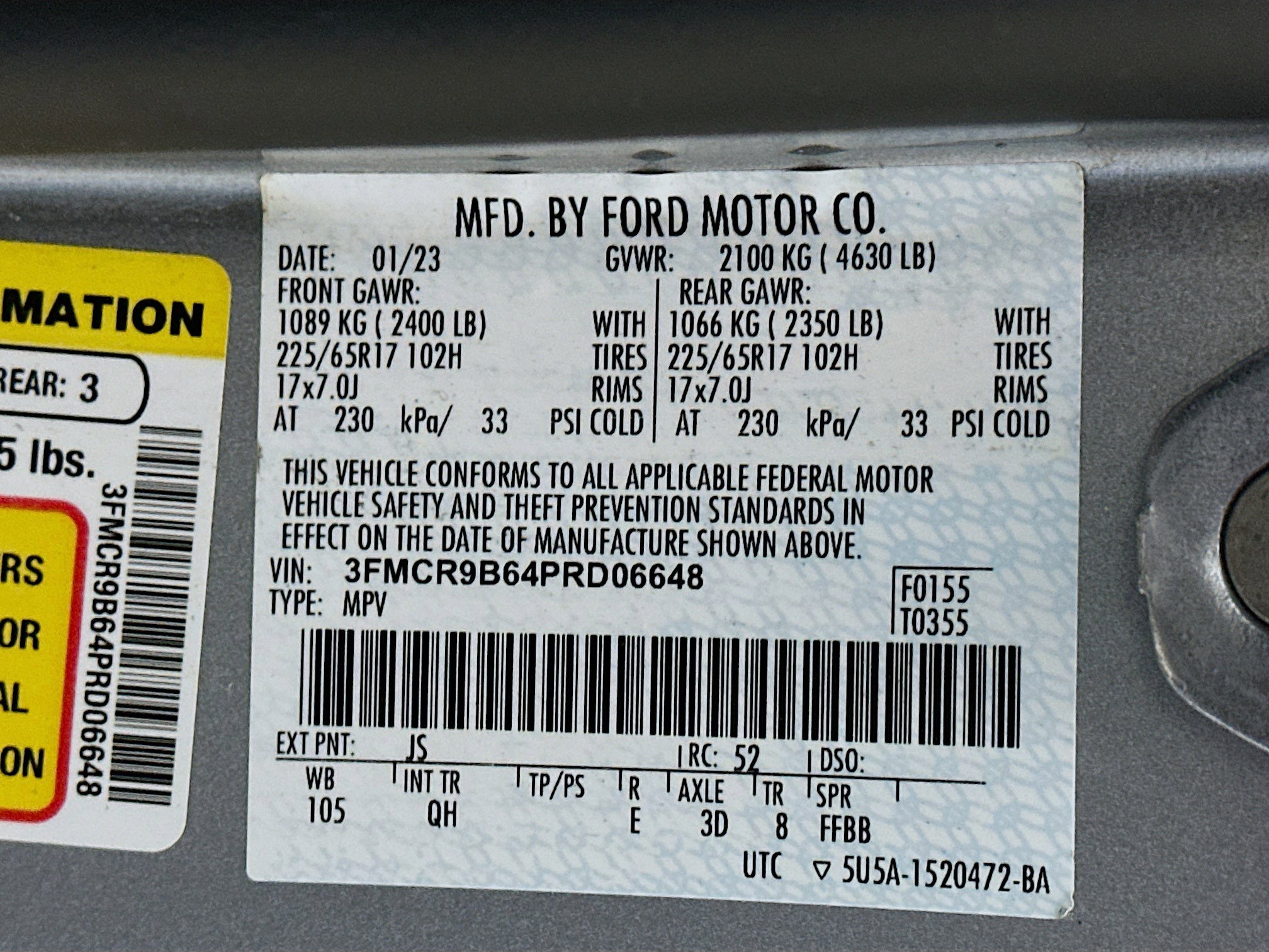 Used 2023 Ford Bronco Sport Big Bend image 12