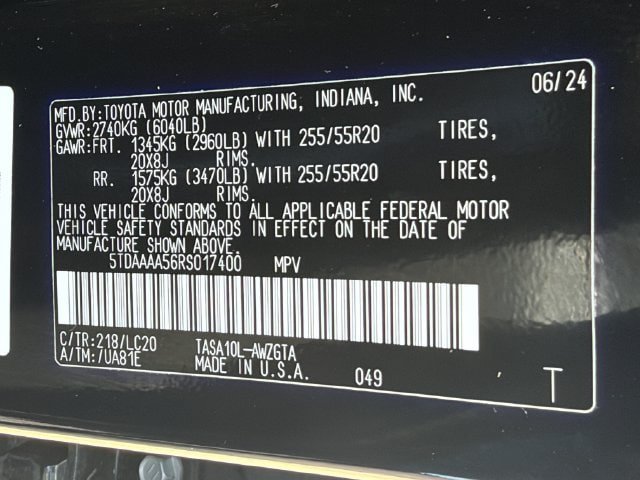 Certified 2024 Toyota Grand Highlander FWD image 30