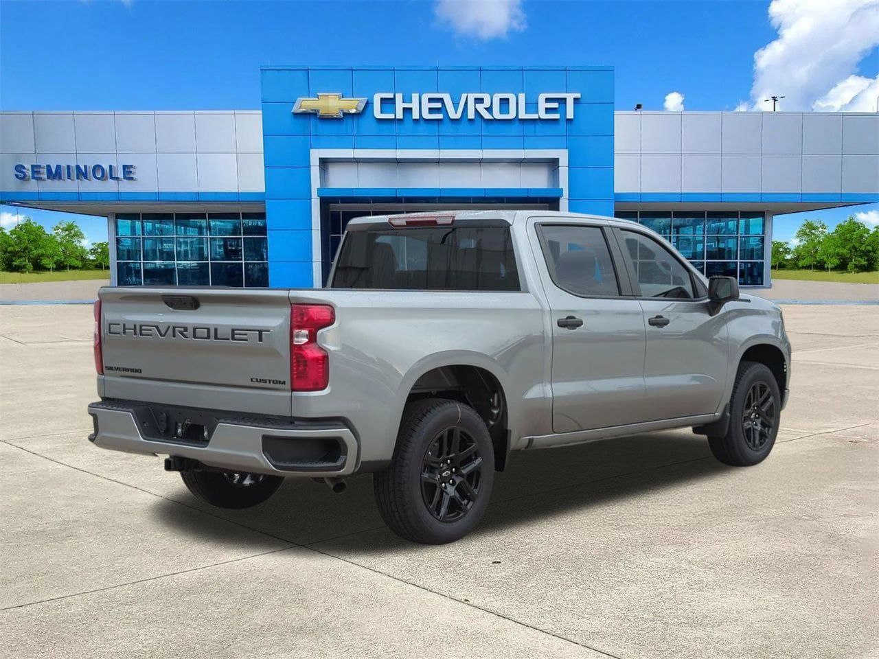 New 2026 Chevrolet Silverado 1500 Custom w/ LPO, Dark Essentials Package RWD image 4