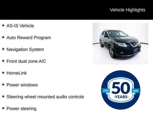 Used 2016 Nissan Rogue SL AWD/4WD image 5