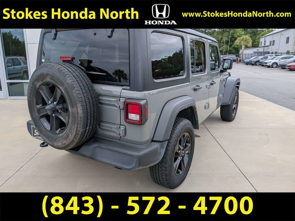 Used 2021 Jeep Wrangler Unlimited Sport AWD/4WD image 3