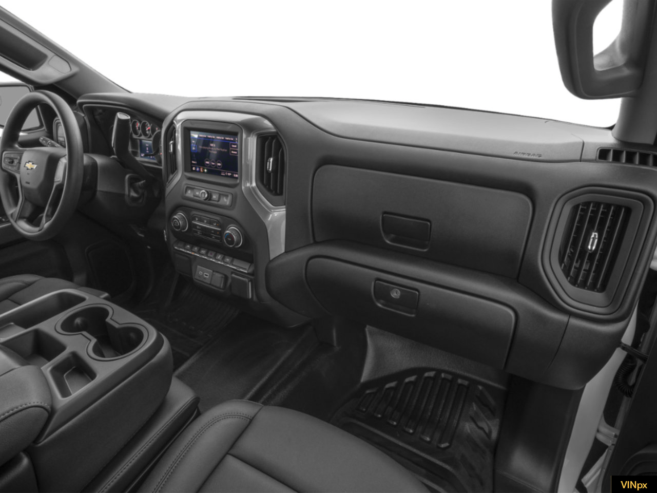 New 2026 Chevrolet Silverado 1500 Custom w/ Turbomax Blackout Package RWD image 5