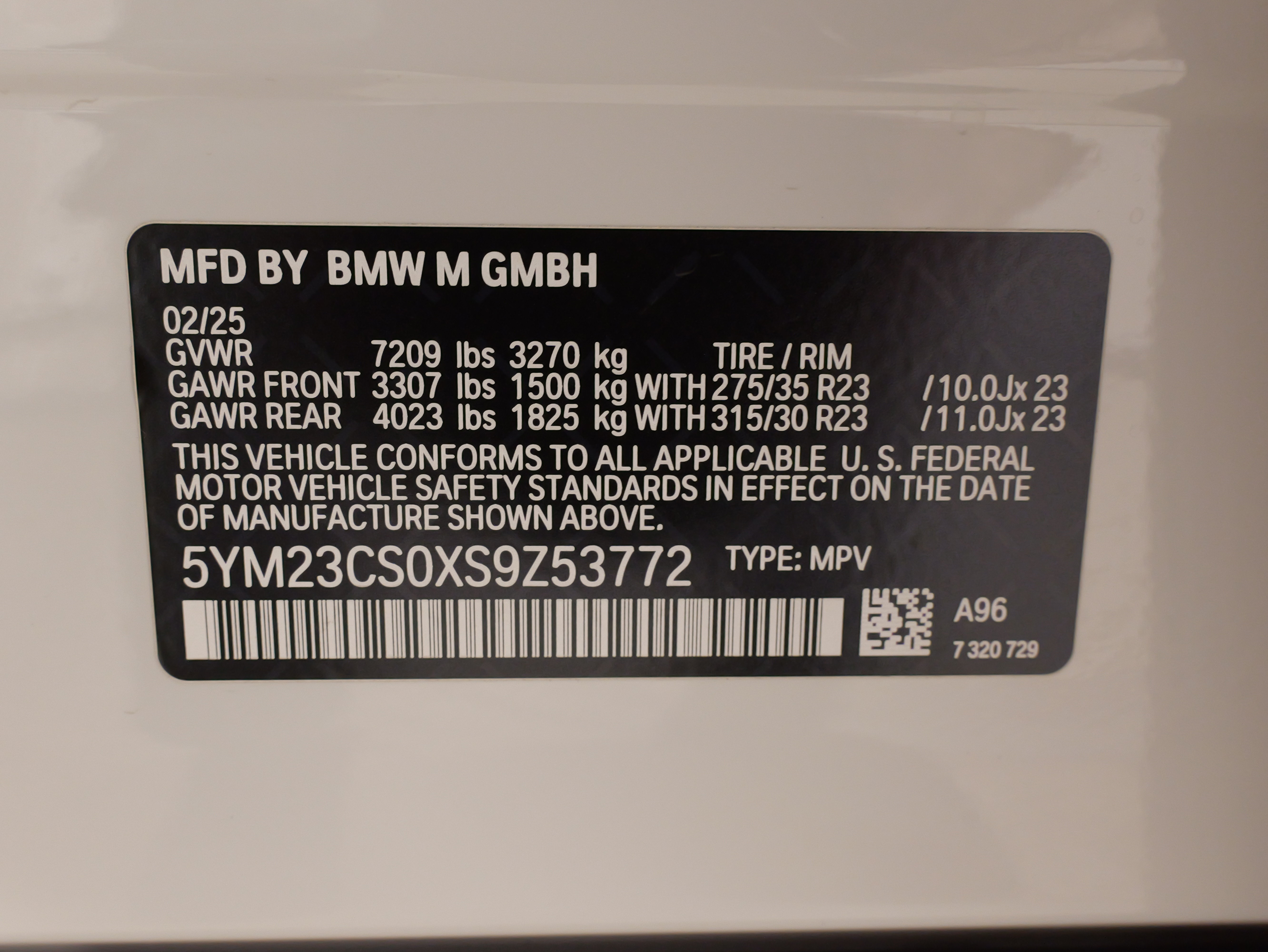Used 2025 BMW XM AWD/4WD image 81
