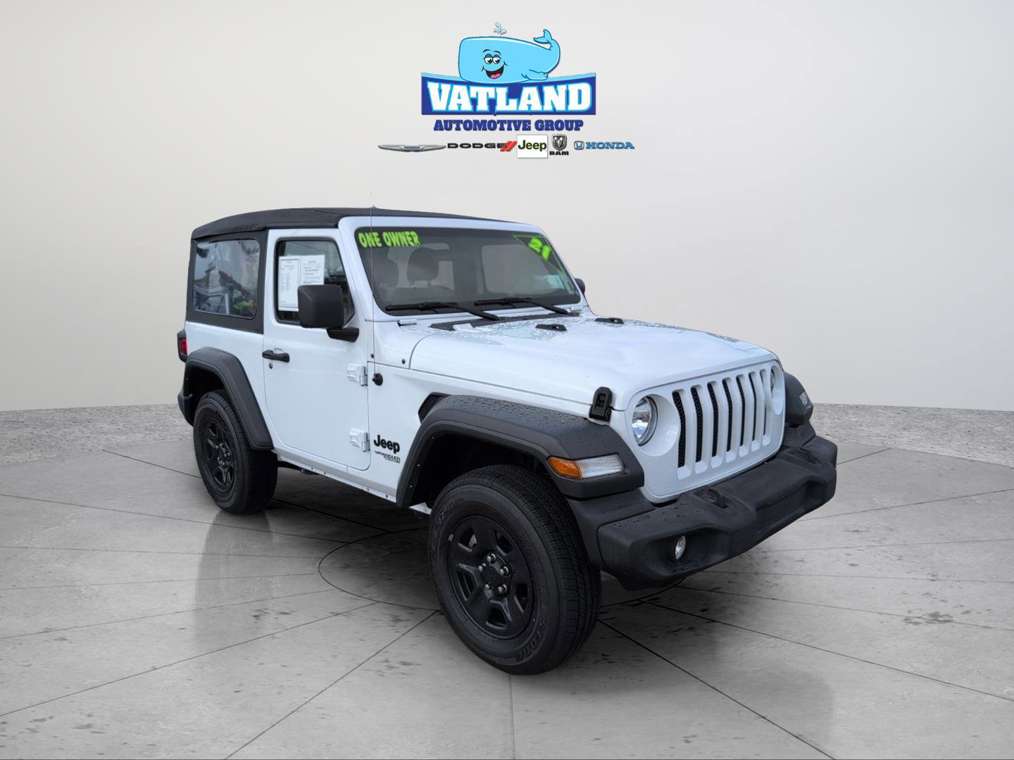 Certified 2021 Jeep Wrangler Sport