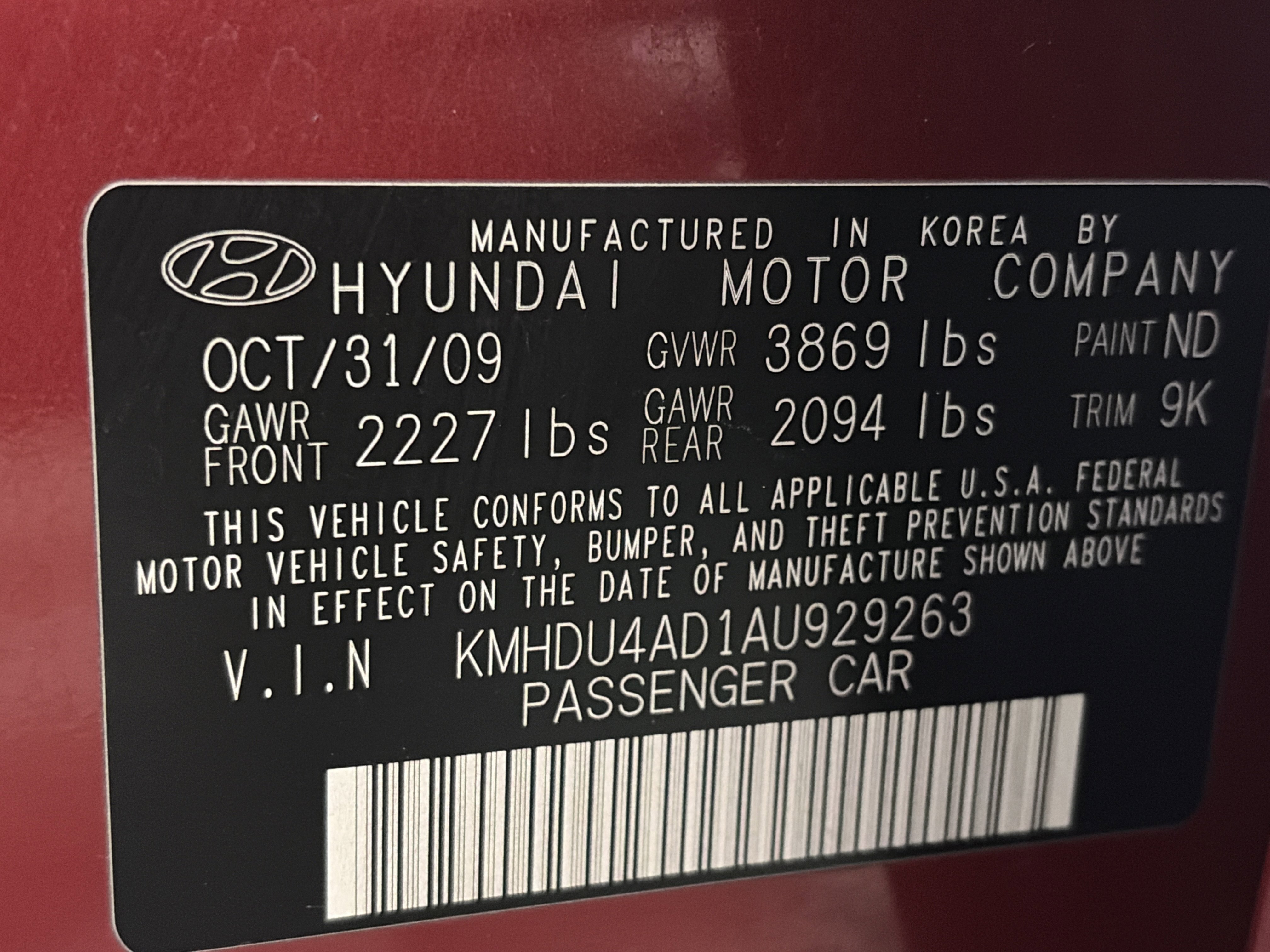 Used 2010 Hyundai Elantra GLS image 29