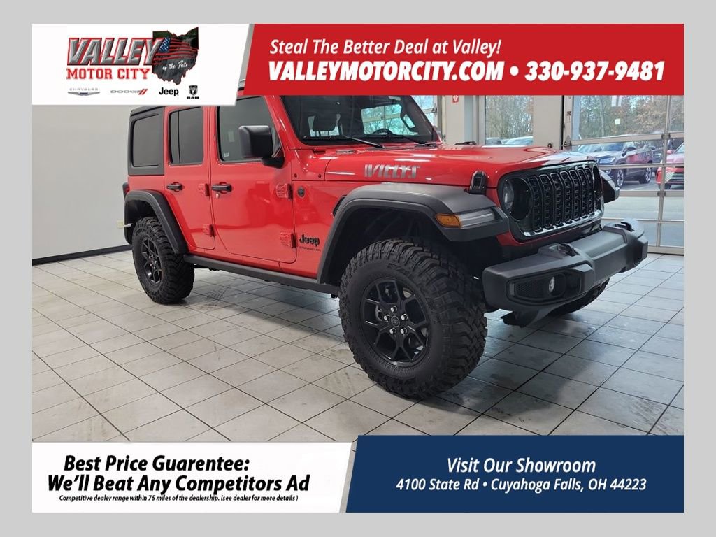 Used 2025 Jeep Wrangler Willys