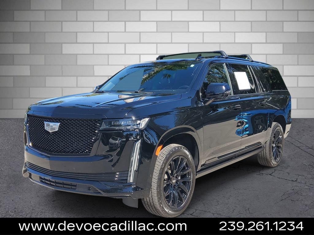 Used 2022 Cadillac Escalade ESV Sport Platinum w/ LPO, ONYX Package