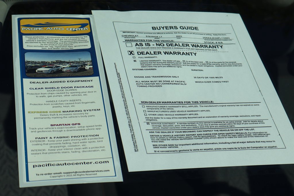 Used 2023 Chevrolet Equinox LT w/ Driver Convenience Package FWD image 50