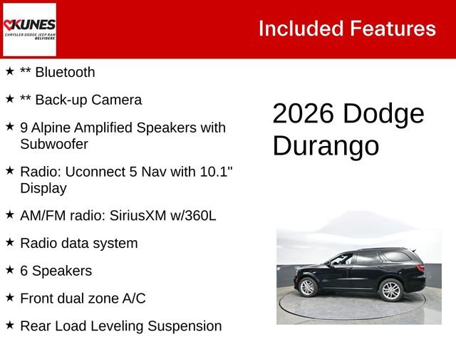 Used 2026 Dodge Durango GT AWD/4WD image 3