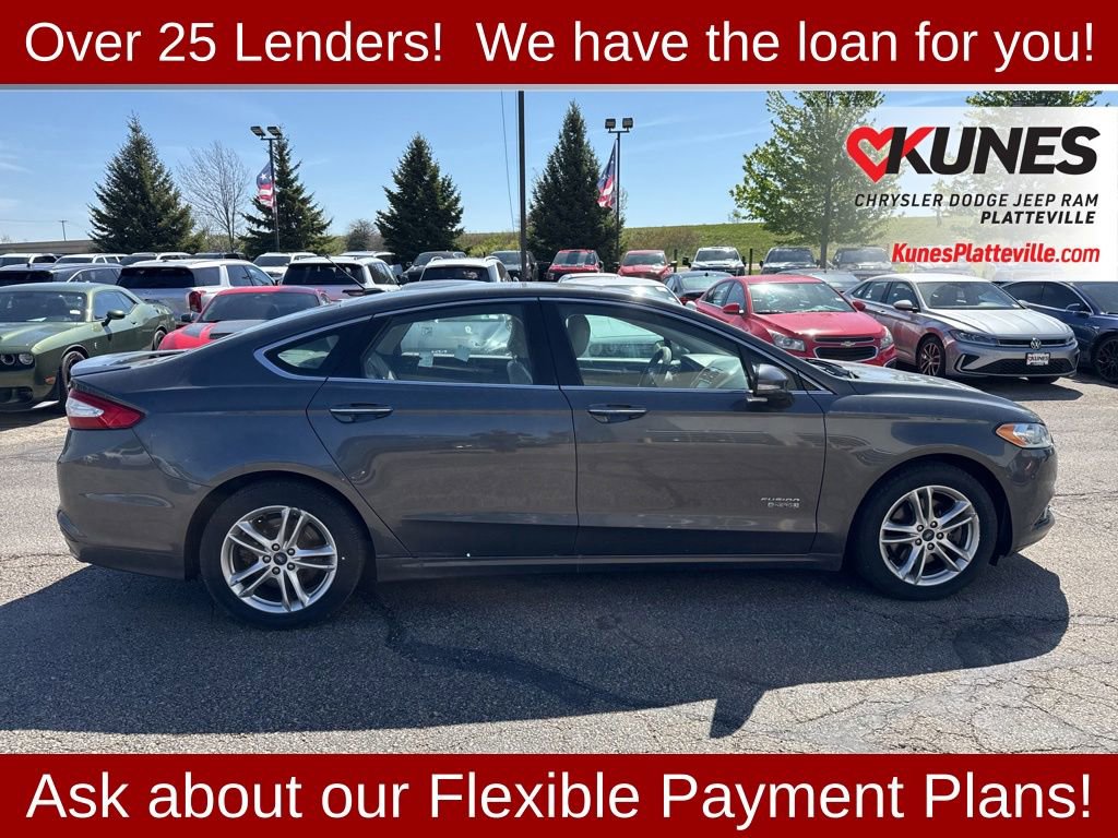 Used 2016 Ford Fusion Energi Titanium w/ Driver Assist Package FWD image 2