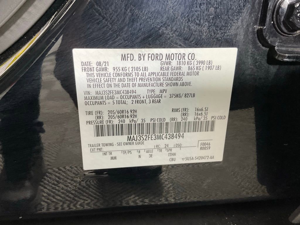 Certified 2021 Ford EcoSport S FWD image 26