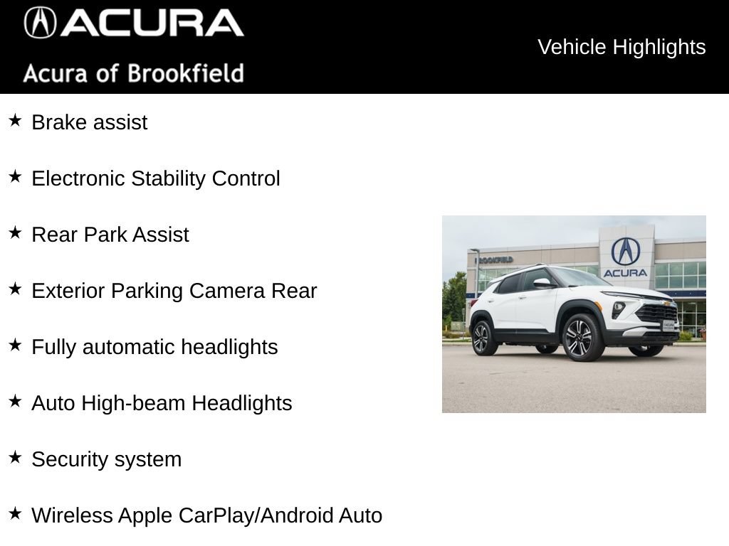 Used 2024 Chevrolet TrailBlazer LT w/ LT Cold Weather Package AWD/4WD image 12