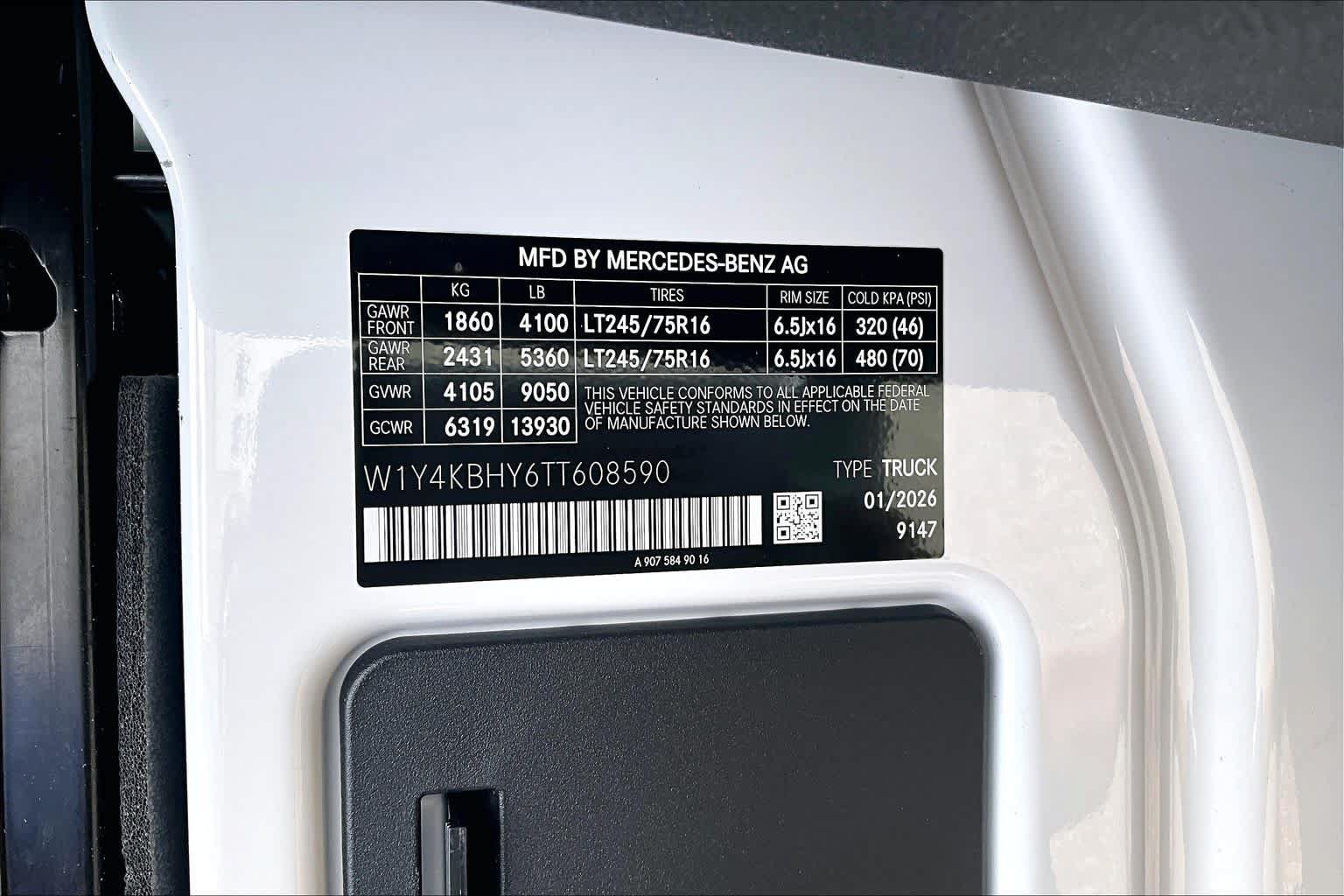New 2026 Mercedes-Benz Sprinter 2500 image 13