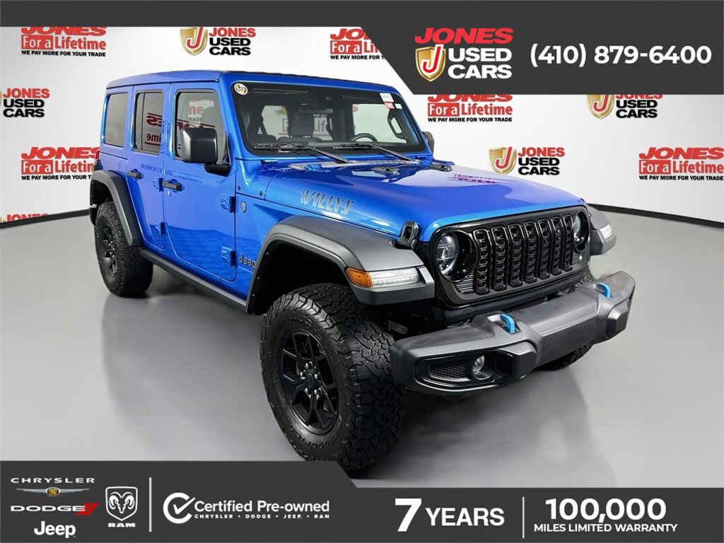 Used 2024 Jeep Wrangler Unlimited AWD/4WD image 1