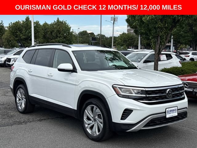 Used 2021 Volkswagen Atlas SE w/ Panoramic Sunroof Package