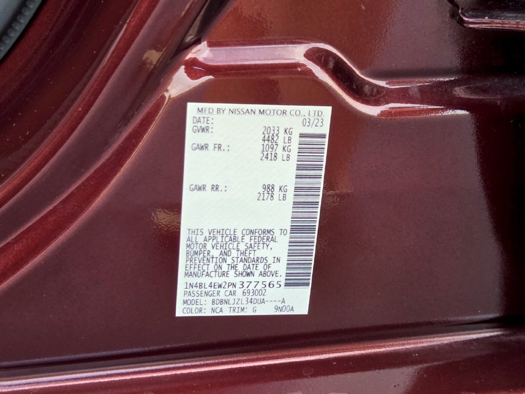 Used 2023 Nissan Altima 2.5 SL AWD/4WD image 19