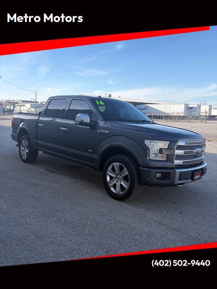 Used 2016 Ford F150 Platinum w/ Equipment Group 701A Luxury AWD/4WD image 1