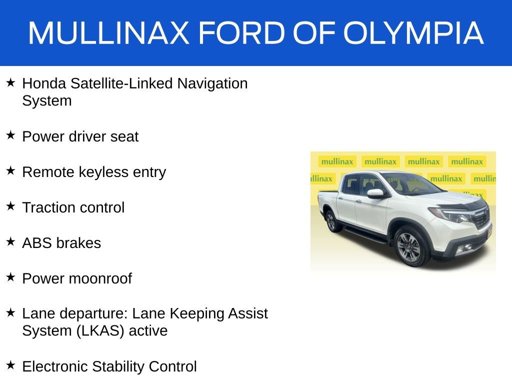 Used 2019 Honda Ridgeline RTL-E image 16