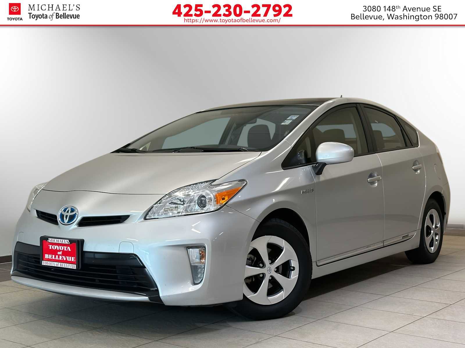 Used 2012 Toyota Prius Three w/ Solar Roof Pkg