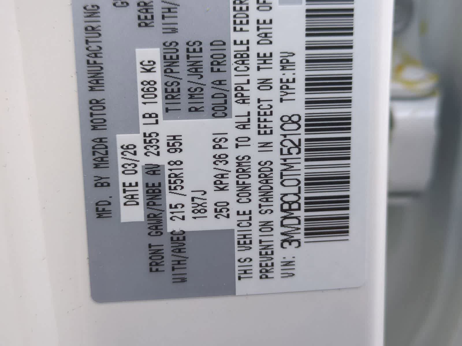 New 2026 MAZDA CX-30 AWD 2.5 S image 34