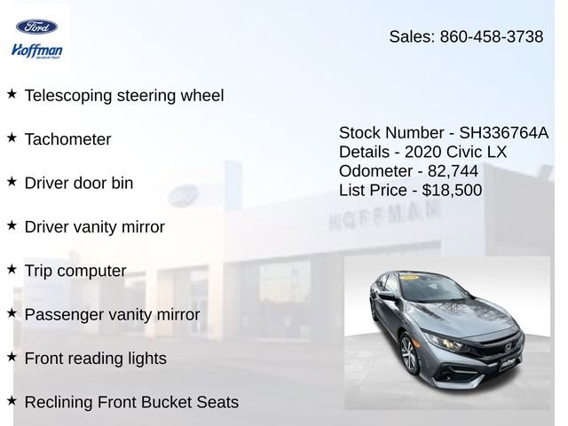 Used 2020 Honda Civic LX image 29