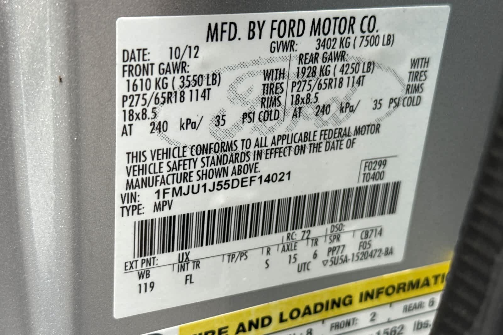 Used 2013 Ford Expedition XLT w/ HD Trailer Tow Pkg AWD/4WD image 28