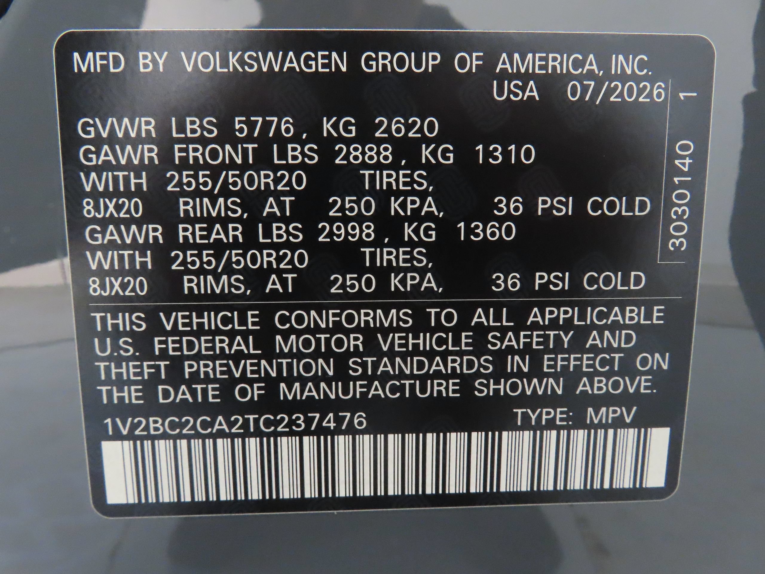 New 2026 Volkswagen Atlas Cross Sport SEL AWD/4WD image 28