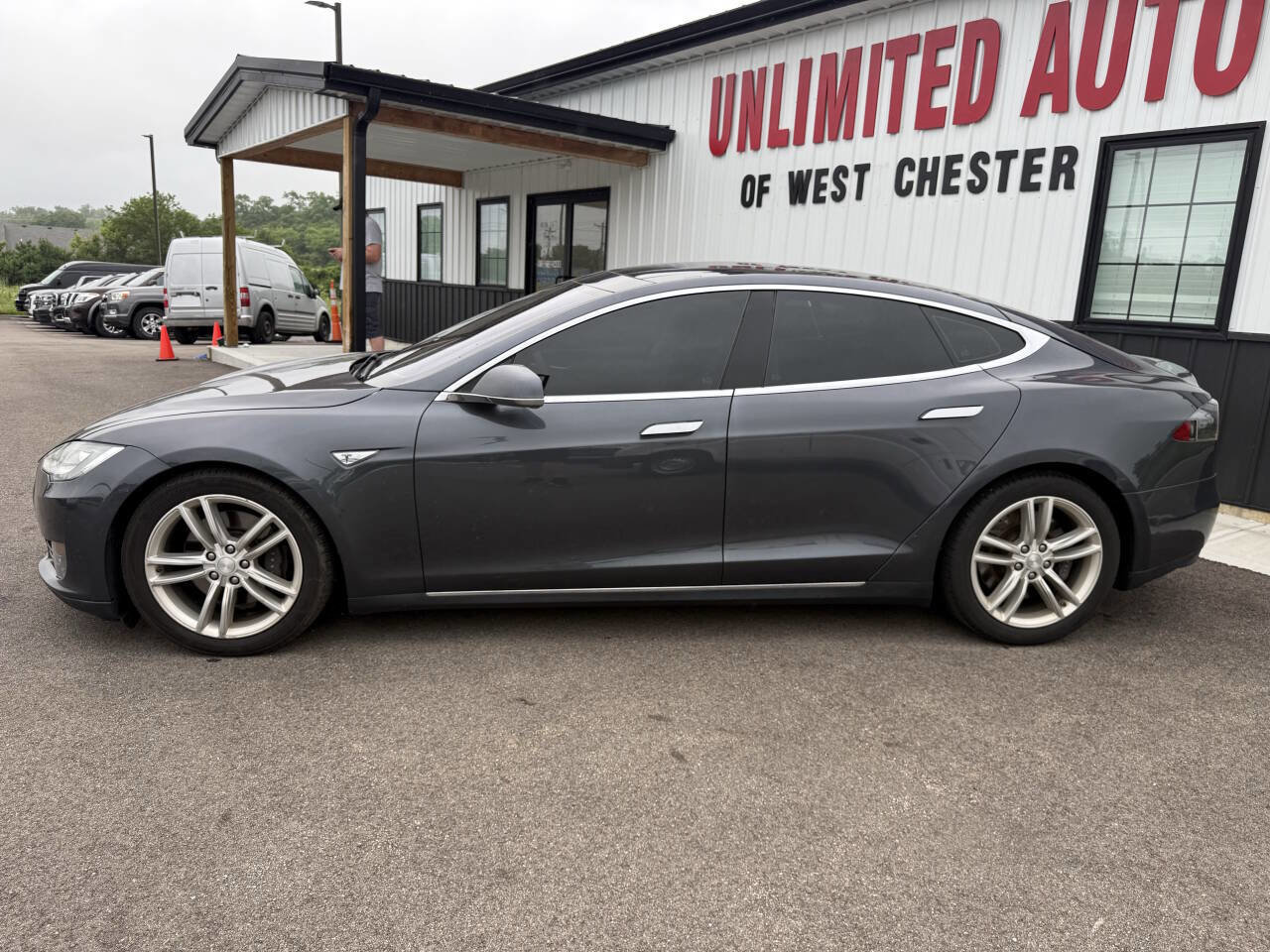 Used 2015 Tesla Model S 70D AWD/4WD image 12