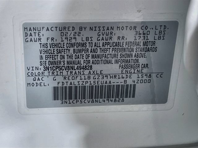 Used 2022 Nissan Kicks SV FWD image 31