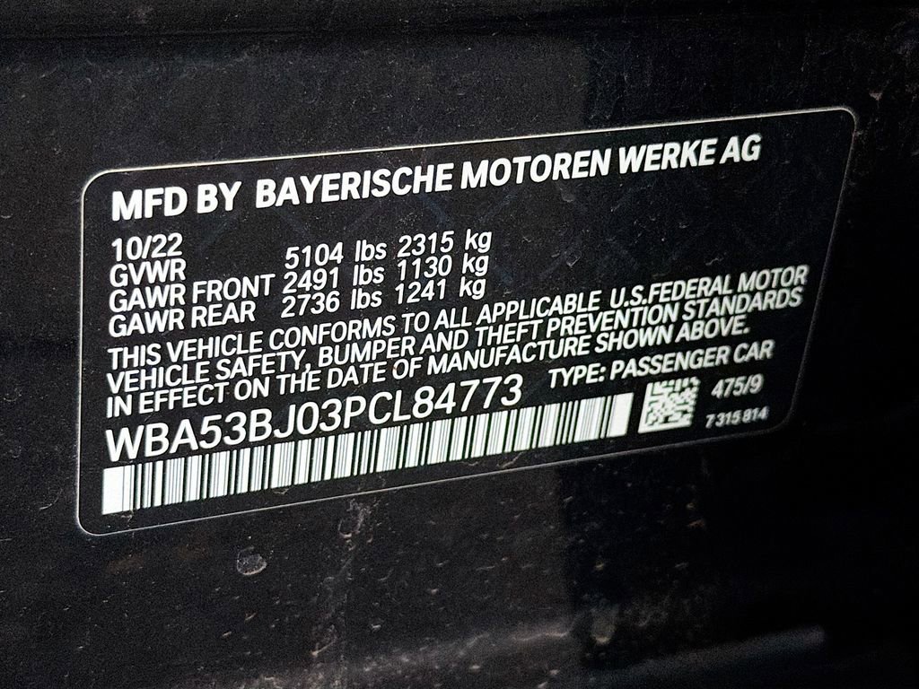 Used 2023 BMW 540i w/ M Sport Package image 34