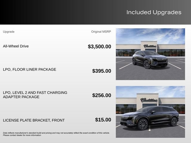 New 2026 Cadillac Optiq Sport 2 w/ LPO, Floor Liner Package AWD/4WD image 3