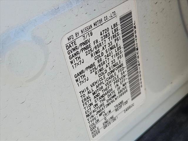 Used 2020 Nissan Rogue SV AWD/4WD image 17