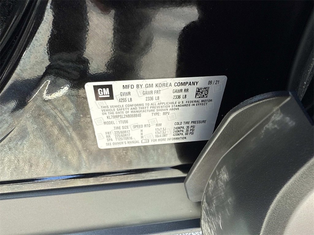 Used 2022 Chevrolet TrailBlazer LT w/ Confidence II Package image 32