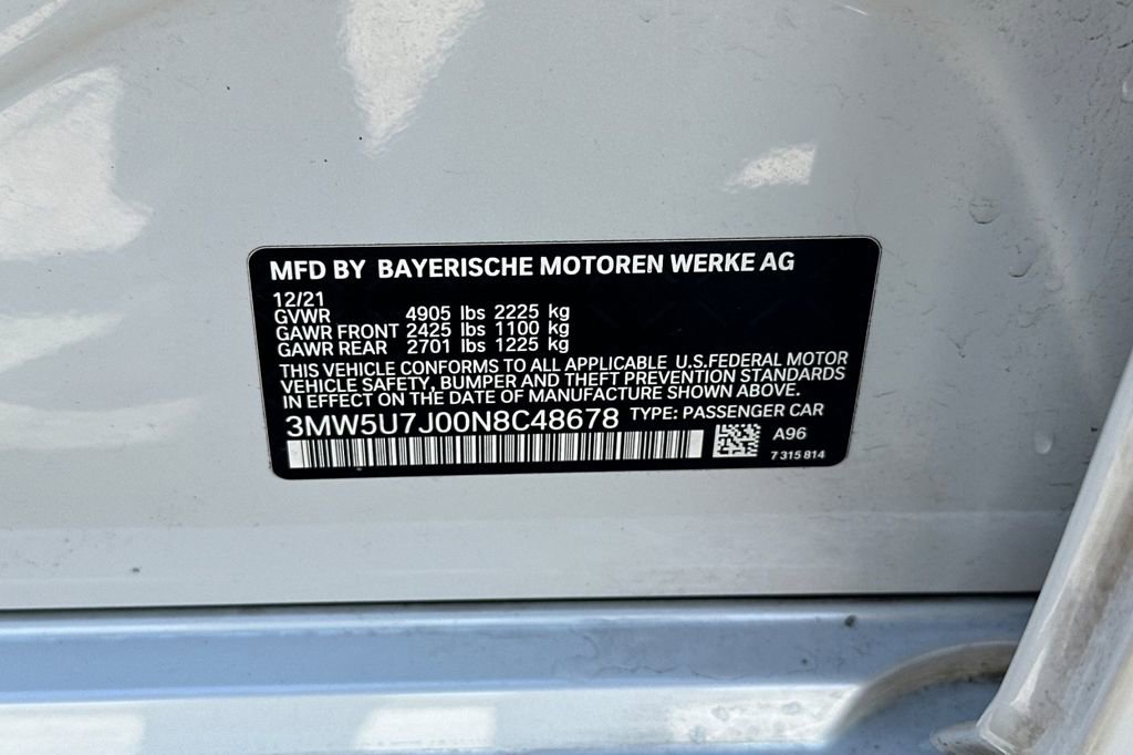 Used 2022 BMW M340i w/ Premium Package RWD image 35
