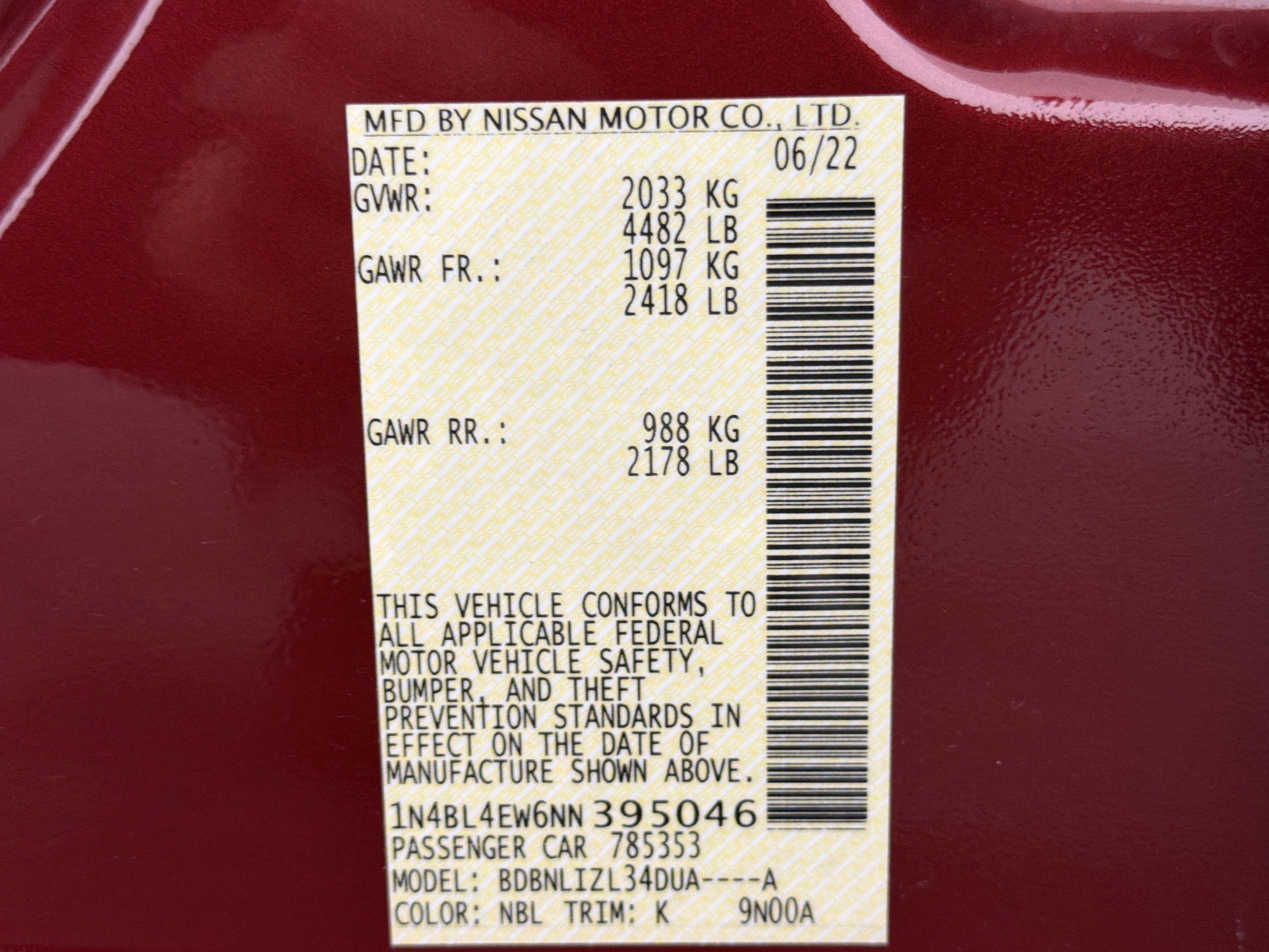 Used 2022 Nissan Altima 2.5 SL image 28