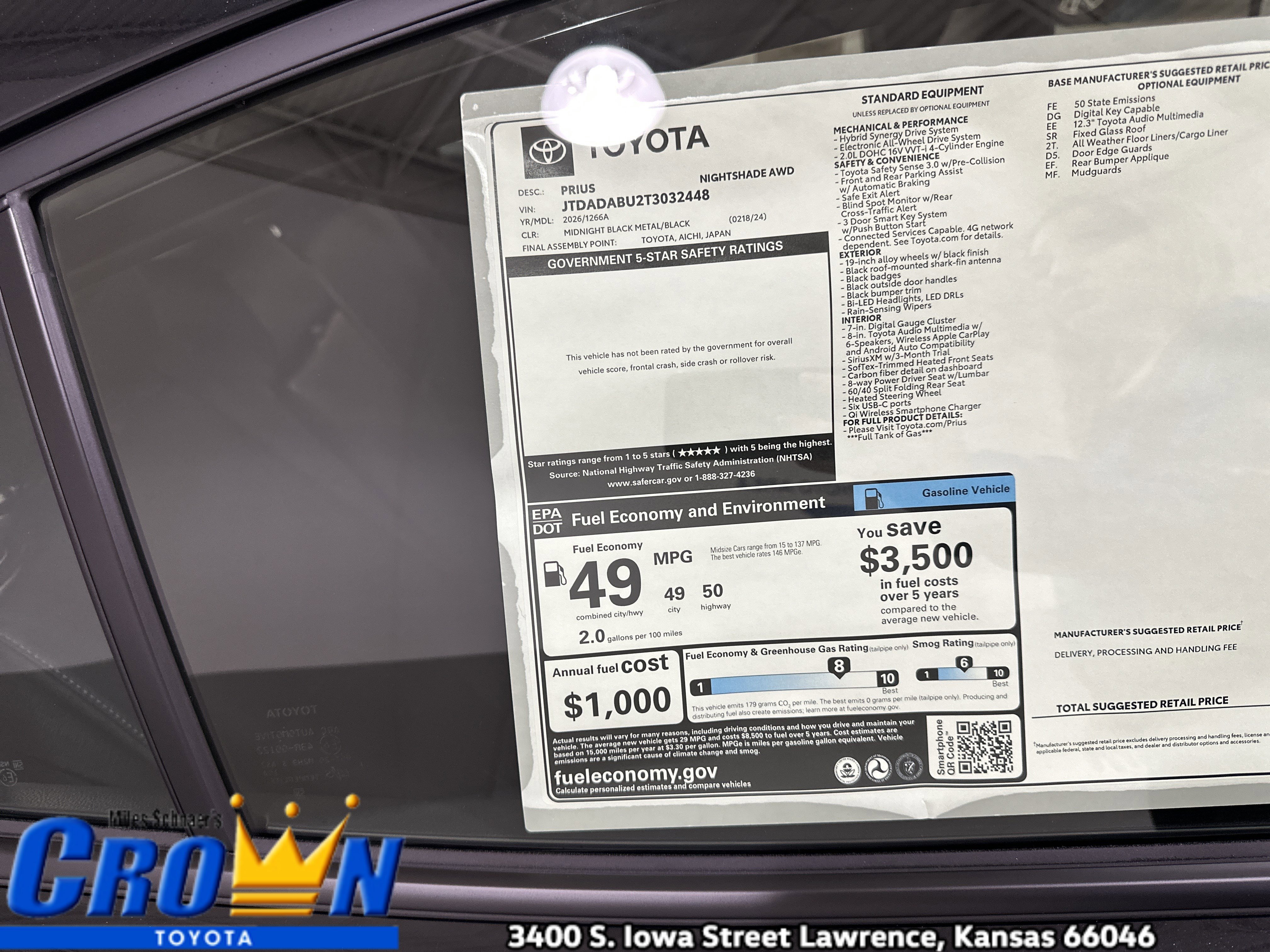 New 2026 Toyota Prius AWD image 40