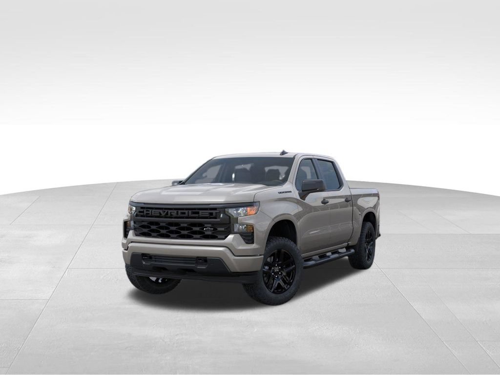 New 2026 Chevrolet Silverado 1500 Custom w/ Turbomax Blackout Package AWD/4WD image 8