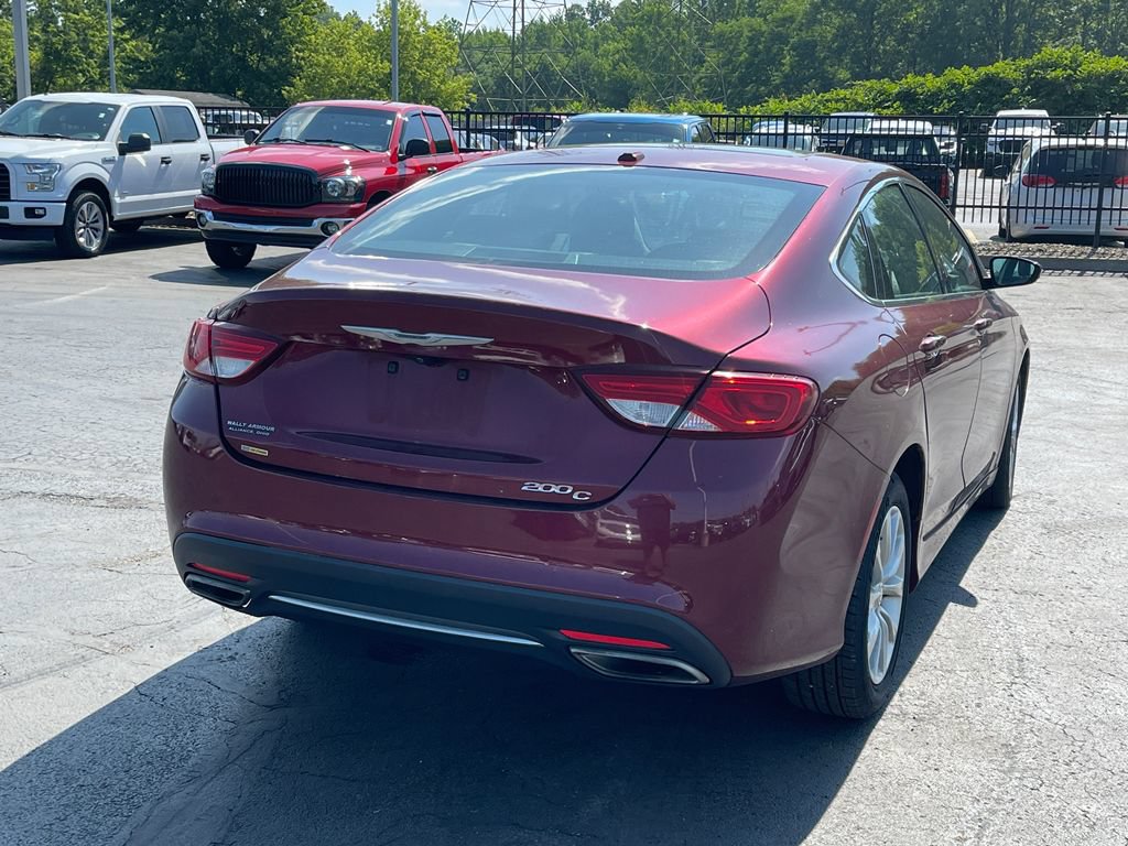 Used 2015 Chrysler 200 C w/ Sun/Sound Group FWD image 3