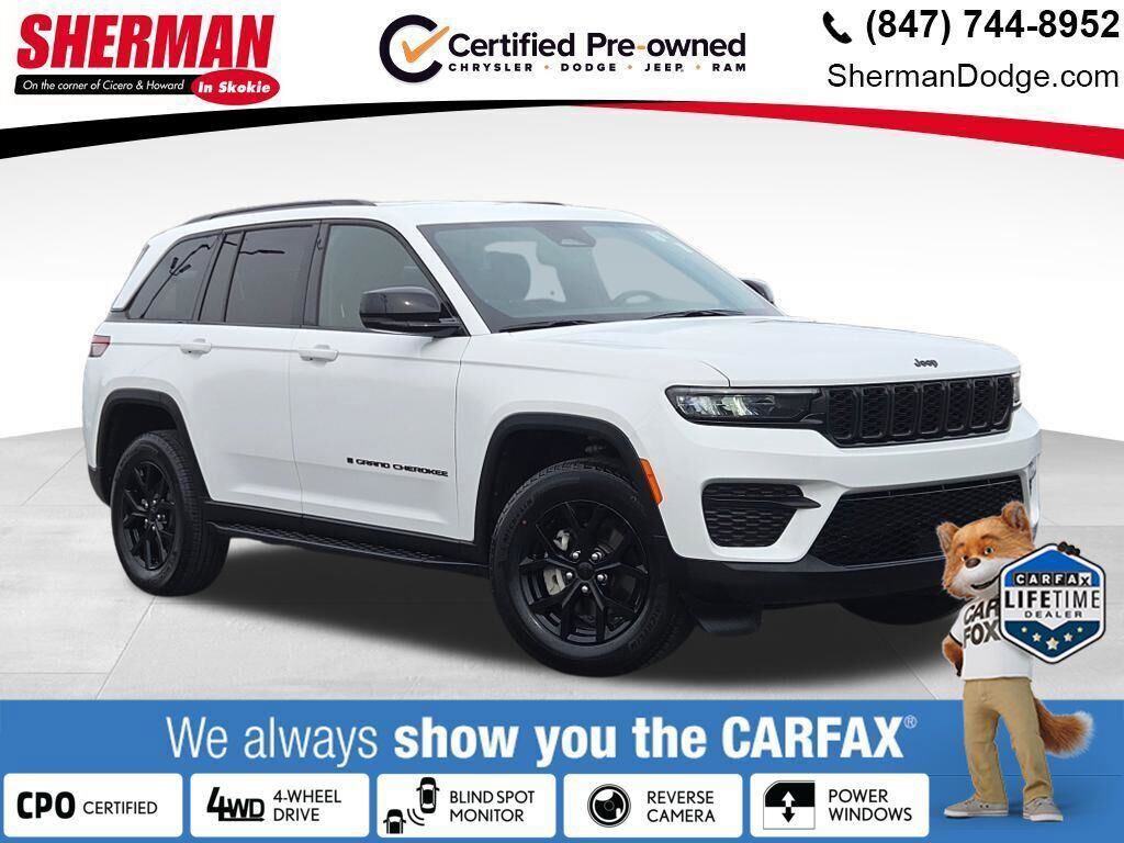 Certified 2024 Jeep Grand Cherokee Altitude image 1