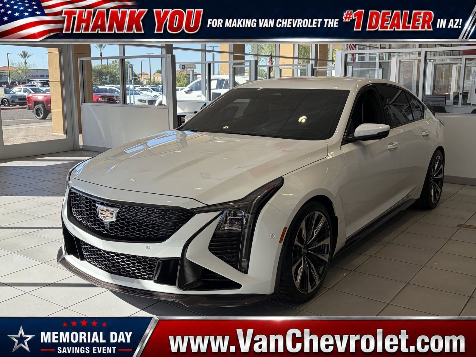 Used 2025 Cadillac CT5 V Blackwing w/ Carbon Fiber 2 Package RWD image 1
