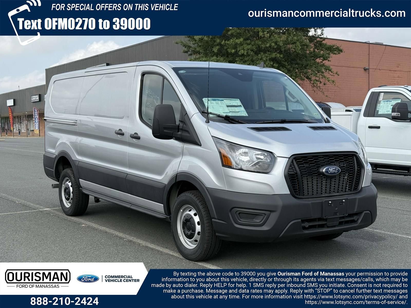 New 2024 Ford Transit 250 Low Roof w/ Load Area Protection Package