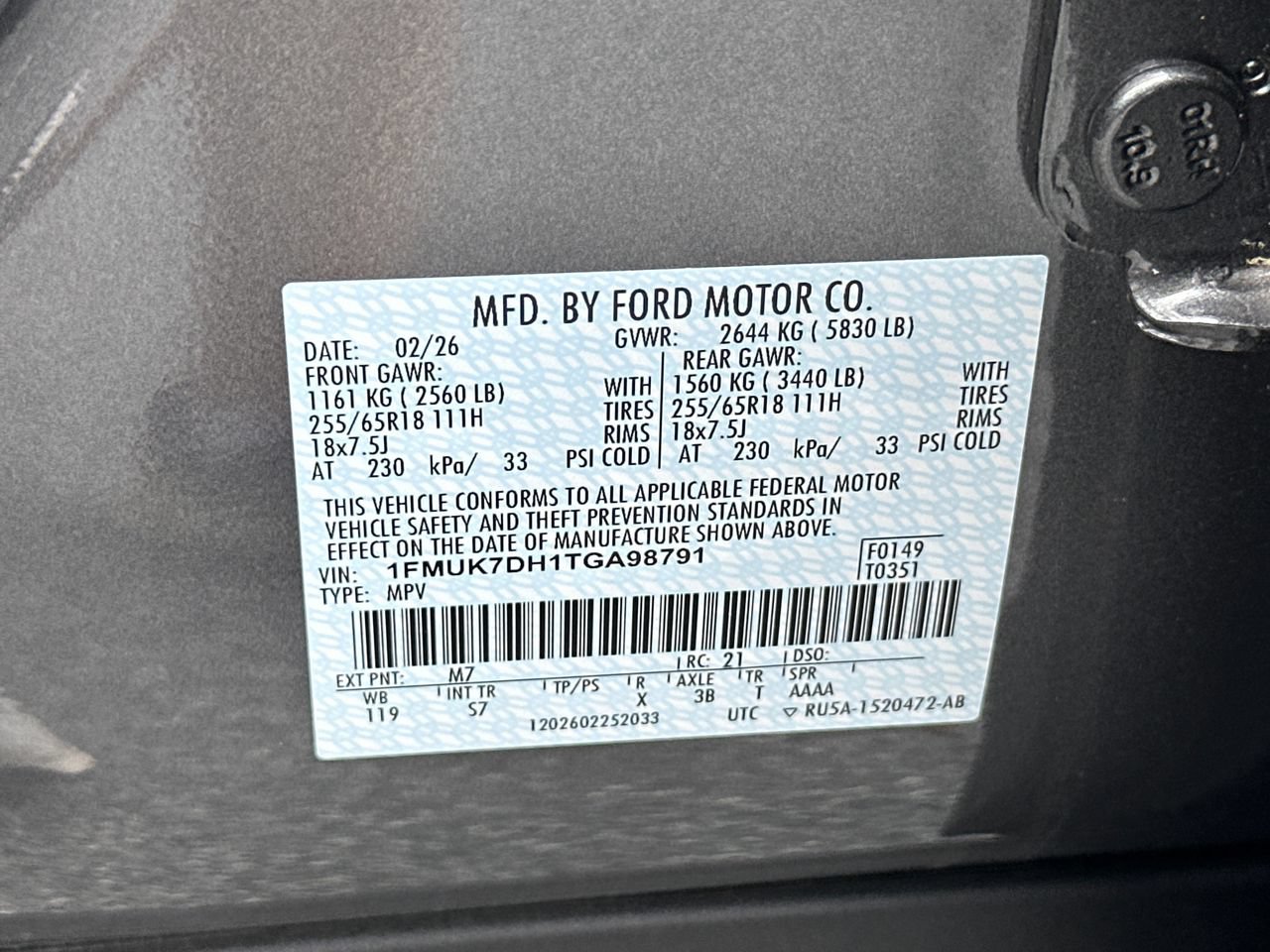 New 2026 Ford Explorer Active w/ Active Comfort Package RWD image 32