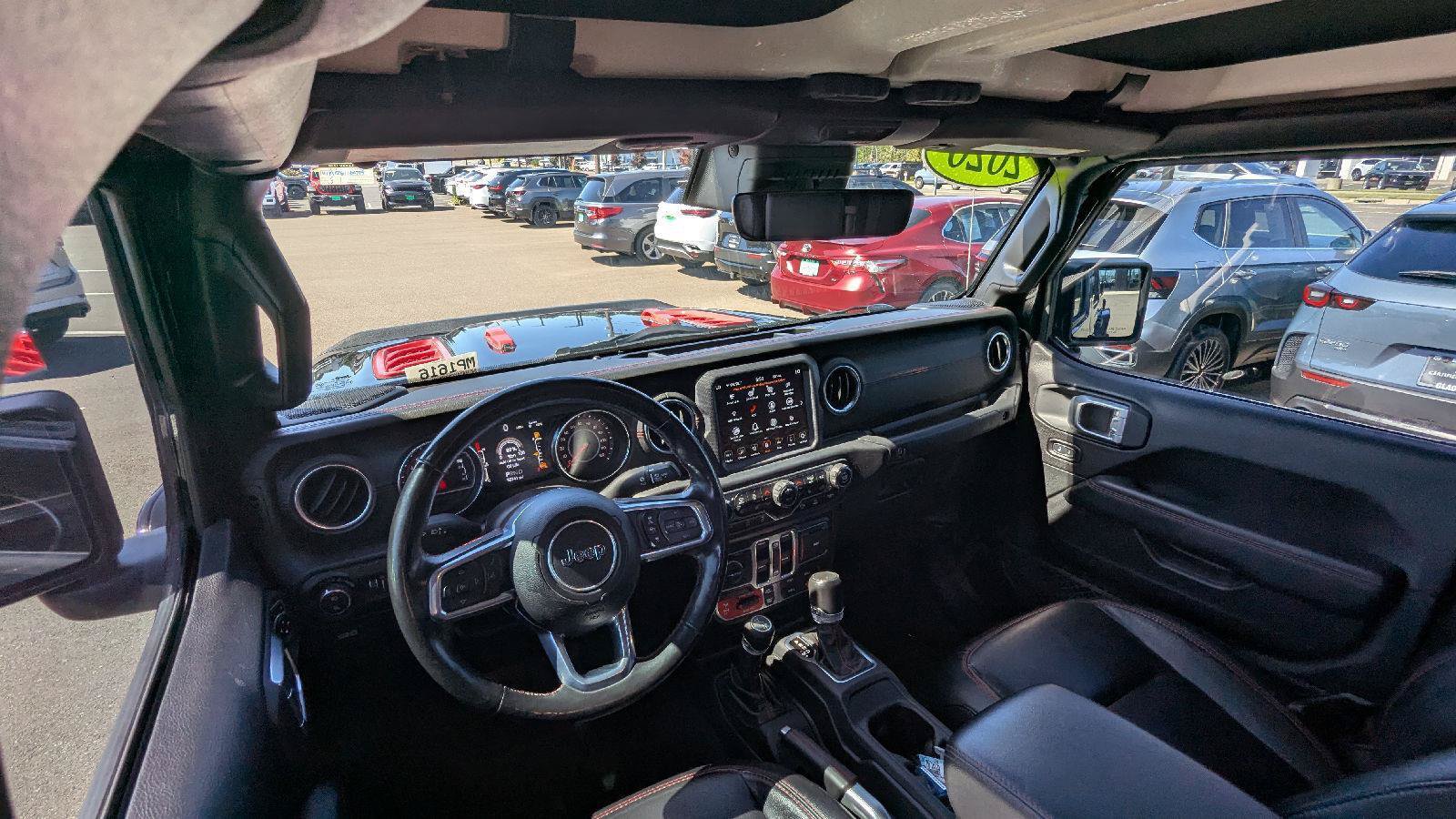 Used 2020 Jeep Gladiator Rubicon w/ Advanced Safety Group AWD/4WD image 14