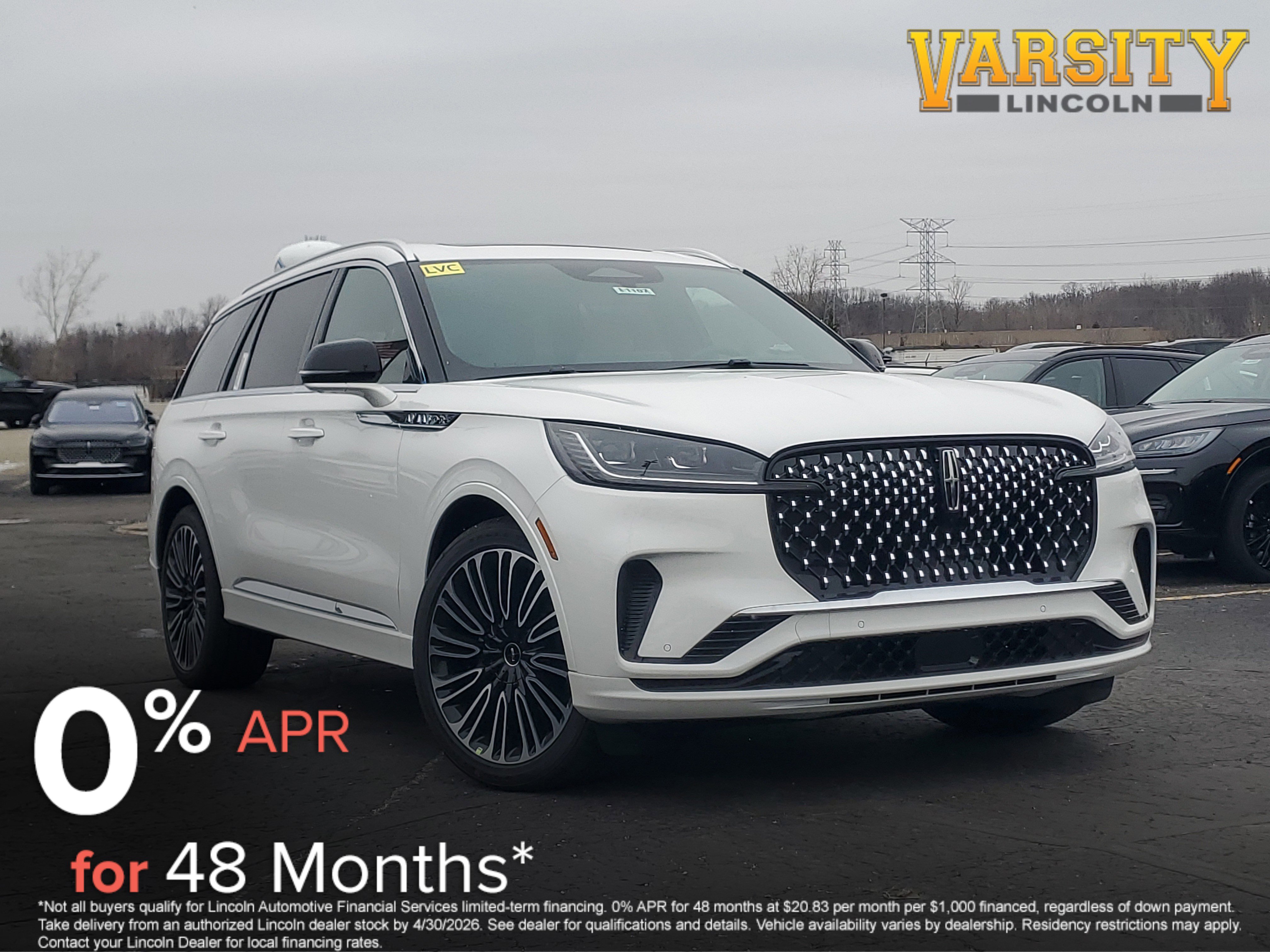 New 2026 Lincoln Aviator Black Label w/ Dynamic Handling Package