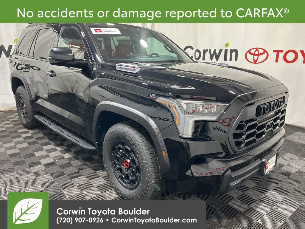 Certified 2026 Toyota Sequoia TRD Pro w/ TRD Performance Package (TMS)