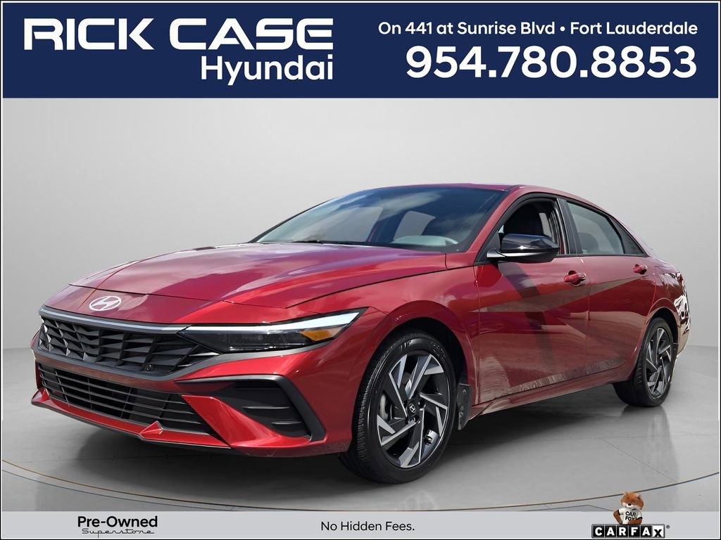 Certified 2025 Hyundai Elantra Sport